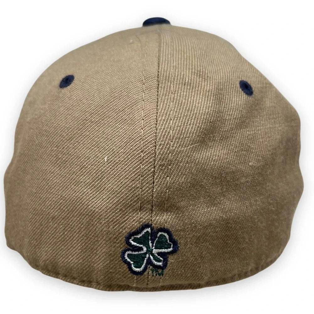 Notre Dame IRISH Hat Fitted Adult 7 Cap NCAA Logo ND Shamrock Zephyr Embroidered